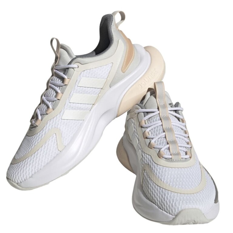 adidas Sneaker-Laufschuhe Alphabounce+ Sustainable Bounce weiss/beige/grau Damen