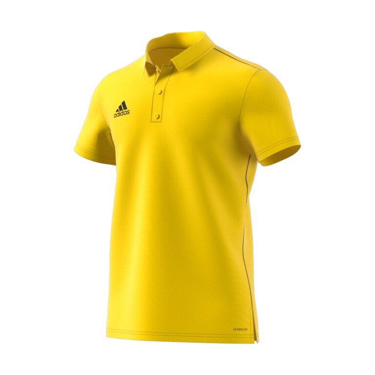 adidas Sport-Polo Core 18 Climalite gelb Herren