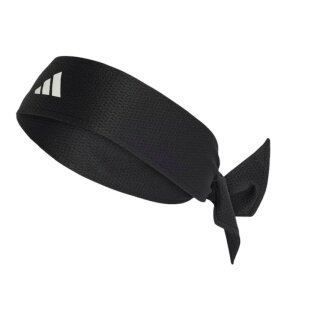 adidas Stirnband Tennis Climacool Tieband (feuchtigkeitsabsorbierend) schwarz Herren - 1 Stück