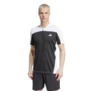 adidas Tennis-Polo Henley Pro FreeLift Heat.Rdy schwarz/weiss Herren