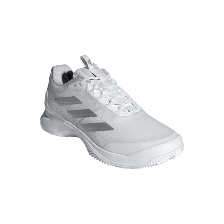 adidas Tennisschuhe Avacourt 2 Clay/Sandplatz/Dämpfung silber/weiss Damen