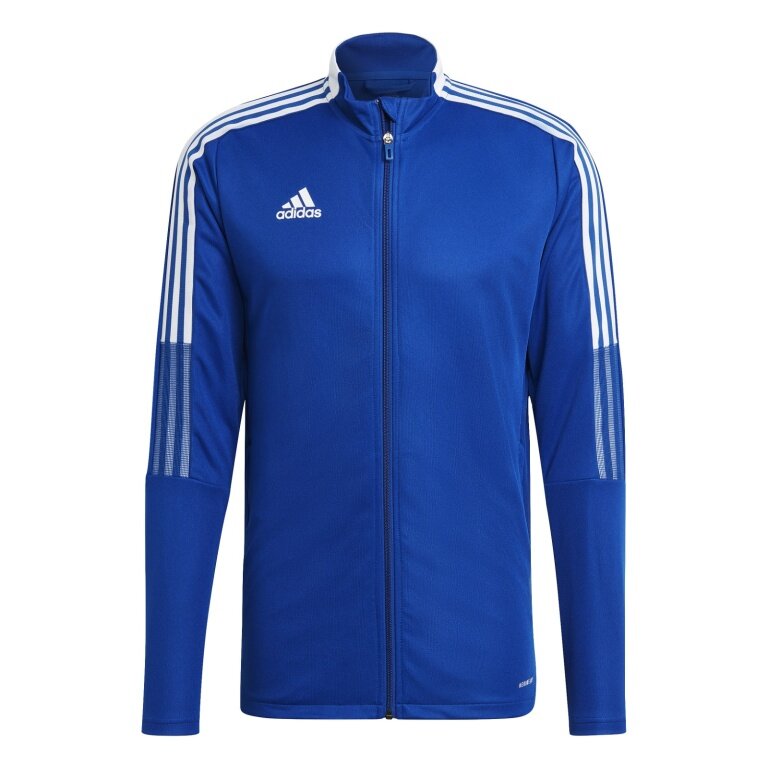 adidas Trainingsjacke Tiro 21 (rec. Polyester, Stehkragen) royalblau Herren