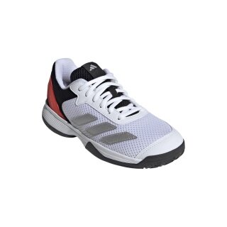 adidas Tennisschuhe Courtflash Allcourt 2025 weiss/schwarz Jungen