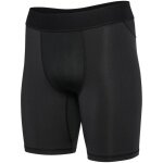 hummel Funktionshose hmlBL Performance Short Tight (Polyester, enganliegend) schwarz Herren