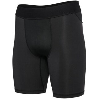 hummel Funktionshose hmlBL Performance Short Tight (Polyester, enganliegend) schwarz Herren