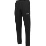 hummel Freizeithose hmlGO Cotton Pant (Baumwolle) lang schwarz Kinder