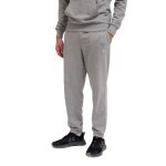 hummel Freizeithose hmlPULSE Sweat Pant (Baumwolle, hoher Tragekomfort) lang grau Herren