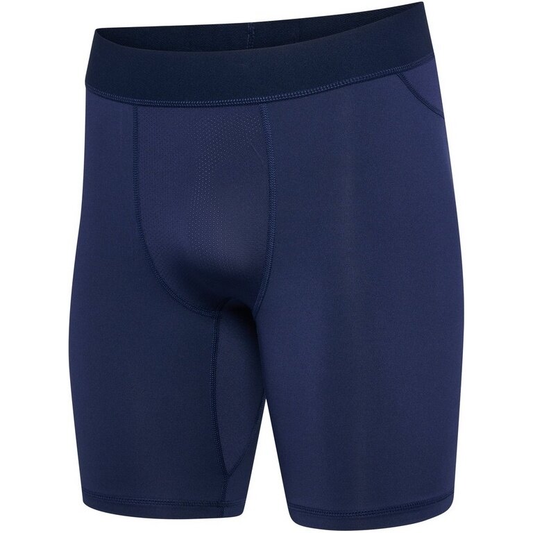 hummel Funktionshose hmlBL Performance Short Tight (Polyester, enganliegend) marineblau Herren