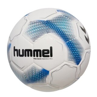 hummel Fussball hmlPRECISION Training Pro (Große 5) weiss/blau - 1 Ball