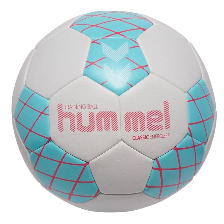 hummel Handball hmlClassic Energizer HB (Größe 3) weiss/blau/rot - 1 Stück