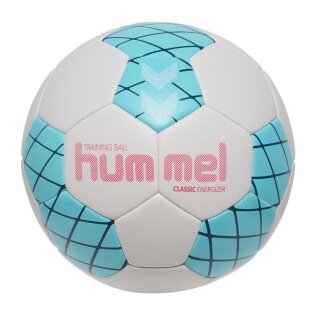 hummel Handball hmlClassic Energizer HB (Größe 2) weiss/blau - 1 Stück