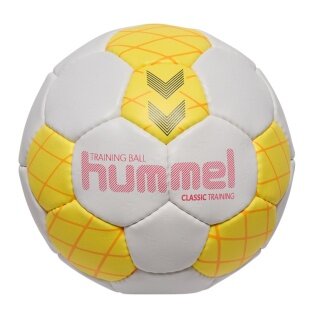 hummel Handball hmlClassic Training HB (Größe 2) weiss/gelb - 1 Stück