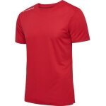 hummel Lauf-Shirt hmlRUN Jersey (atmungsaktiv, optimale Bewegungsfreiheit) rot Herren