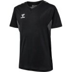 hummel Sport-Tshirt hmlAUTHENTIC Jersey (100% Polyester) Kurzarm schwarz Kinder