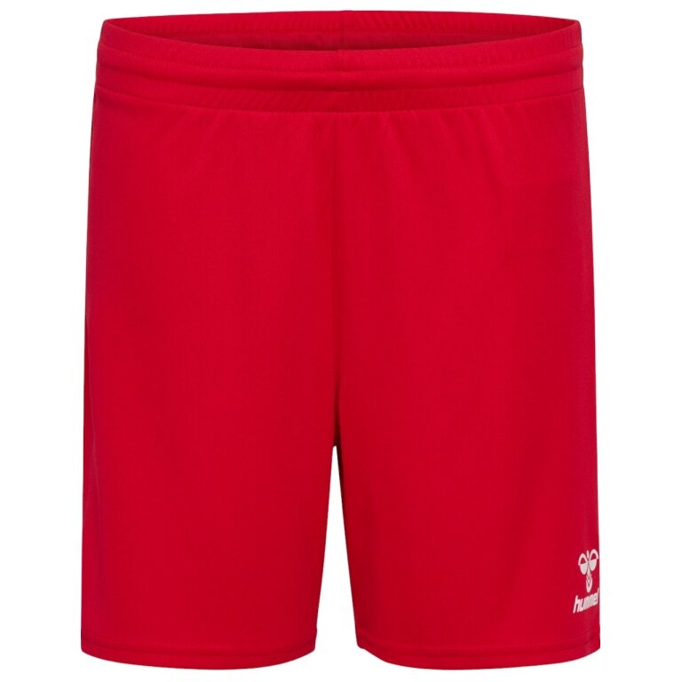 hummel Sporthose hmlESSENTIAL Shorts (angenehmes Tragegefühl) kurz rot Kinder