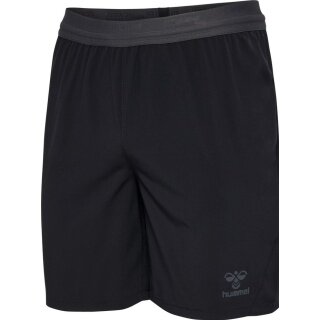 hummel Sporthose hmlPRO Training Short (hohe Atmungsaktivität, schnelltrocknend) kurz schwarz Herren