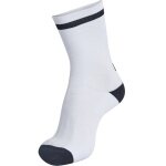 hummel Sportsocke Elite Indoor Low weiss/schwarz - 1 Paar