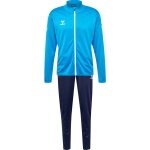 hummel Trainingsanzug hmlPROMO Suit (Jacke und Hose) hellblau/marineblau Herren