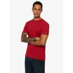 super natural Freizeit-Tshirt Essential (Merino-Mix) rot Herren