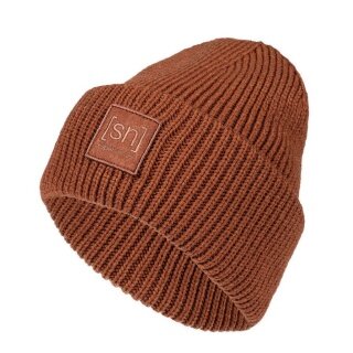 super natural Wintermütze Krissini Beanie (angenehmes Tragegefühl) braun Damen - 1 Stück