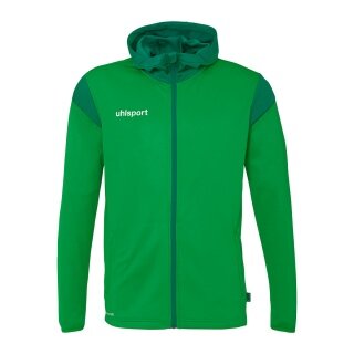 uhlsport Kapuzenjacke Squad 27 Track (Full-Zip) grün Kinder