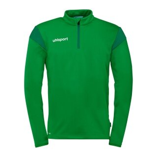 uhlsport Langarmshirt Ziptop Squad 27 (Stehkragen) grün Kinder