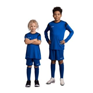 uhlsport Sport-Tshirt Squad 27 (100% Polyester) azurblau/marineblau Kinder