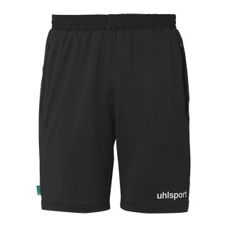 uhlsport Sporthose Essential Tech Short (elastischer Bund mit Kordelzug) kurz schwarz Kinder